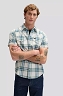 Koszula Męska Lee Ss Western Shirt Desert Sage Plaid 112376551