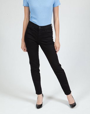 Spodnie Damskie Wrangler Slim Perfect Black W26LLX81H