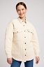 Koszula Damska Lee Quilted Overshirt Ecru 112351125