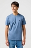 Koszulka Męska Wrangler Sign Off Tee Dusty Blue 112362680