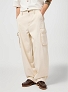 Spodnie Męskie Wrangler Cj Loose Cargo Ecru 112362500