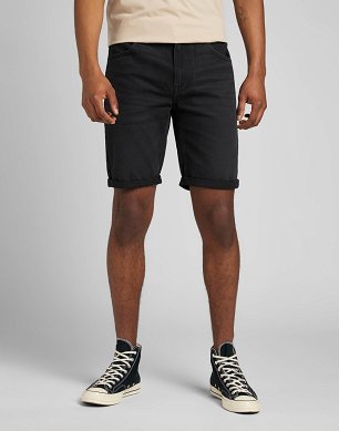 Szorty Męskie Lee 5 Pocket Short Black Worn In L73MKPC48