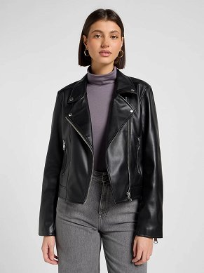 Kurtka Damska Lee Moto Jacket Black 112371067