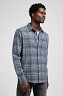 Koszula Męska Lee Leesure Shirt Indigo Static Plaid 112370458