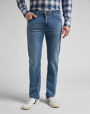 Spodnie Męskie Lee Daren Zip Fly Worn In Cody L707NLLT