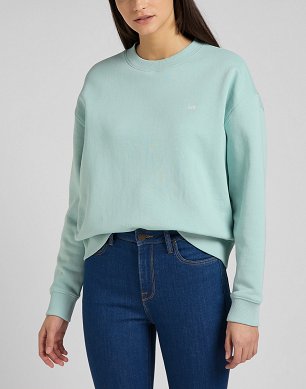 Bluza Damska Lee Crew Sws Sea Green L53LRYUL