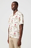 Koszula Męska Wrangler Ss Resort Shirt Antique White 112362770
