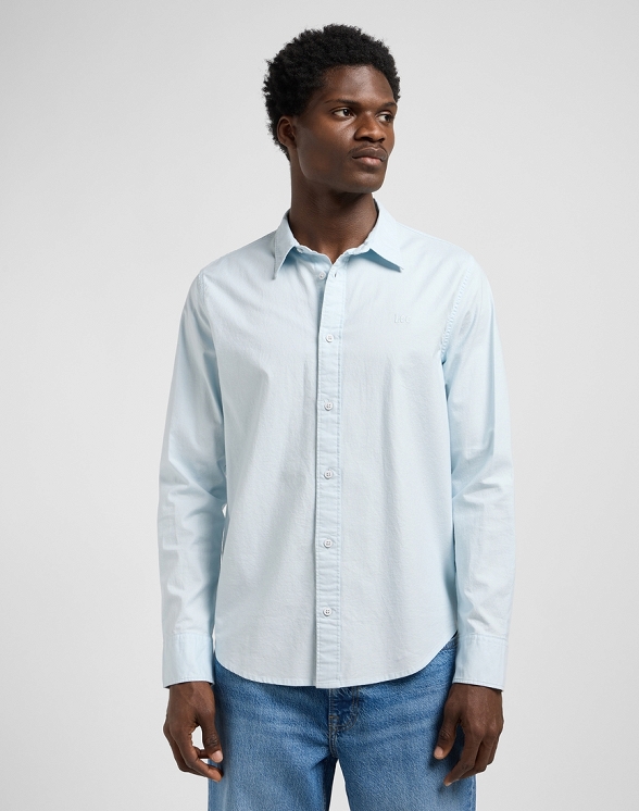 Koszula Męska Lee Patch Shirt Dew 112370550