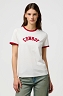 Koszulka Damska Wrangler Ringer Tee Worn White 112370757