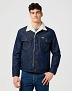 Kurtka Męska Wrangler Sherpa Denim Jacket Clean Rinse 112371364