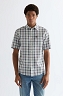 Koszula Męska Wrangler Ss 1 Pkt Shirt Forget Me Not 112378049