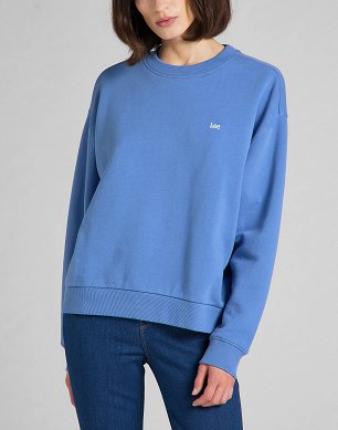 Bluza Damska Lee Crew Sws Blue Yonder L53LRYSV