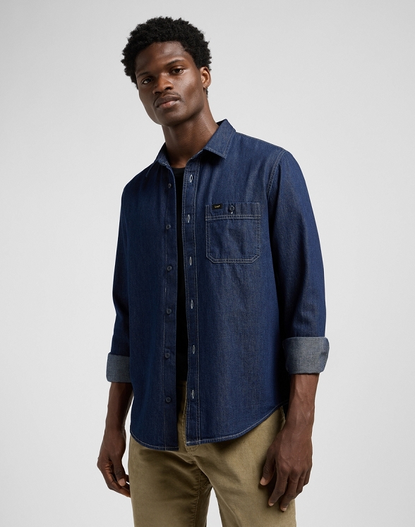 Koszula Męska Lee Leesure Shirt Rinse 112370457