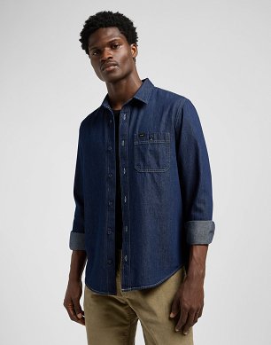 Koszula Męska Lee Leesure Shirt Rinse 112370457