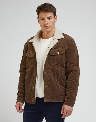 Kurtka Męska Lee  Sherpa Jacket Truffle L87AUQA71