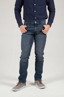 Spodnie Męskie Wrangler Greensboro JET Blue W15QHN32B