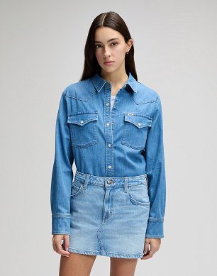 Koszula Damska Lee Regular Western Shirt Dye Star 112378745