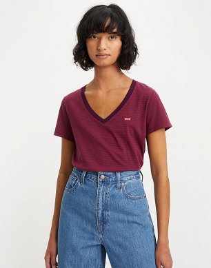 T-shirt Damski Levi`s® The Perfect V-Neck Tee 85341-0040