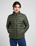 Kurtka Męska Lee Stand Collar Puffer Olive Gray 112370432