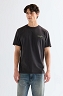 Koszulka Męska Wrangler Graphic Tee Black 112378003