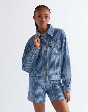 Kurtka Damska Wrangler 90S Jacket Multistripe 112378162