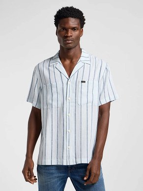 Koszula Męska Lee 2 Pkt Camp Shirt Orion Blue 112364108