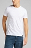 T-shirt Męski Lee Twin Pack Crew In White L680CM12