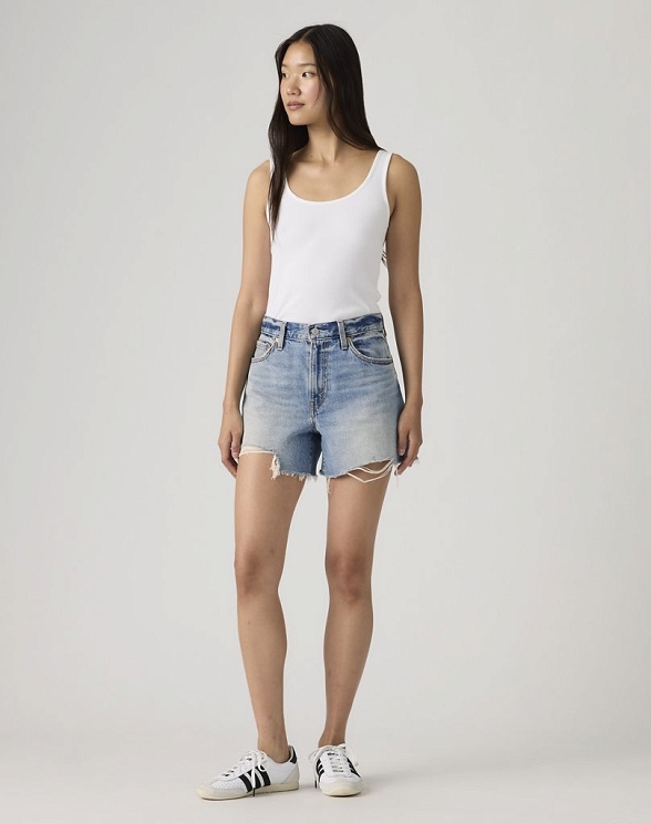 Szorty Damskie Levi`s® Ribcage Short ZIP Blow My Mind 005DS-0001
