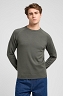 Sweter Męski Lee Clean Raglan Sweater Olive Gray 112370537