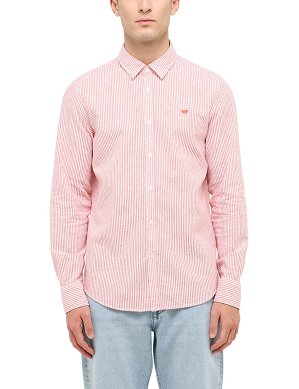 Koszula Męska Mustang Style Rawlin Red Fine Stripe 1016472-12735