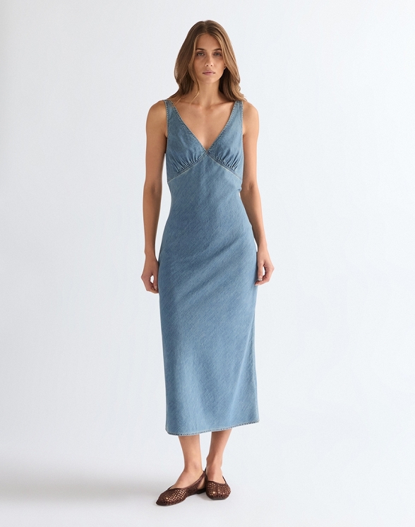 Sukienka Damska Wrangler Bias Slip Dress Bohemian Bliss 112378430