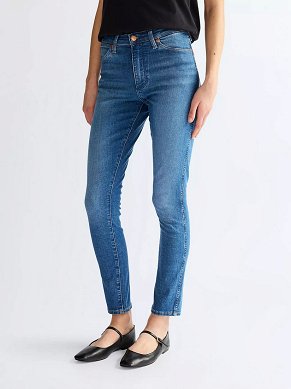 Spodnie Damskie Wrangler Sienna Rebel Blue 112362641