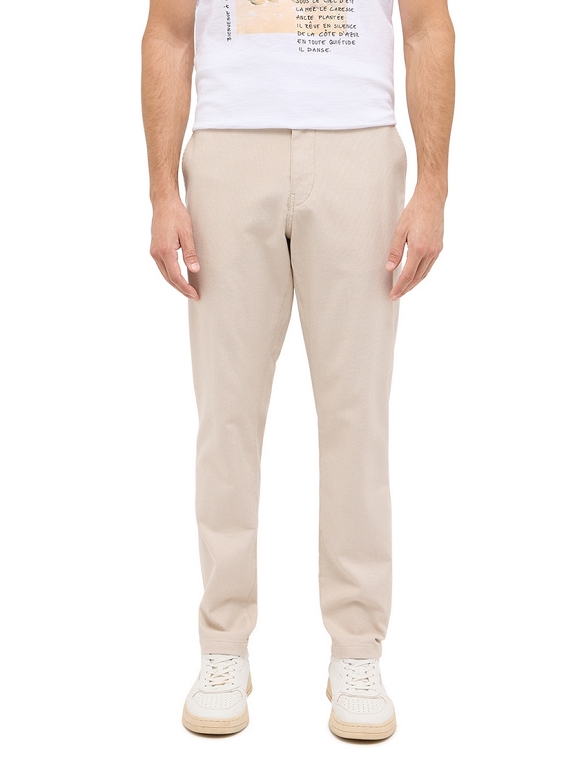 Spodnie Męskie Mustang Style Oakland Chino Oyster White 1016308-3025