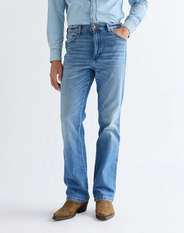 Spodnie Męskie Wrangler Wrancher Harbor Blue 112377838