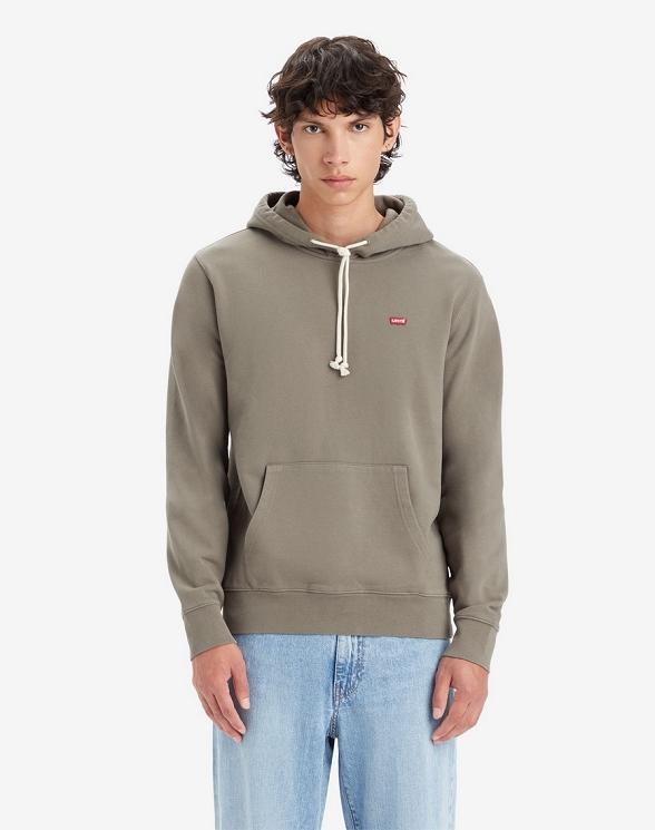 Bluza Męska Levi`s® Original Housemark Hoodie Smokey Olive 34581-0035