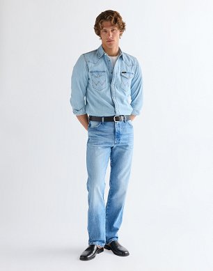 Pasek Męski Wrangler Easy Belt Black 112378831