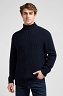 Sweter Męski Lee Heavy Turtle Neck Rivet Navy 112370542