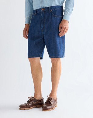 Szorty Męskie Wrangler Cowboy Shorts Dark Stone 112378443