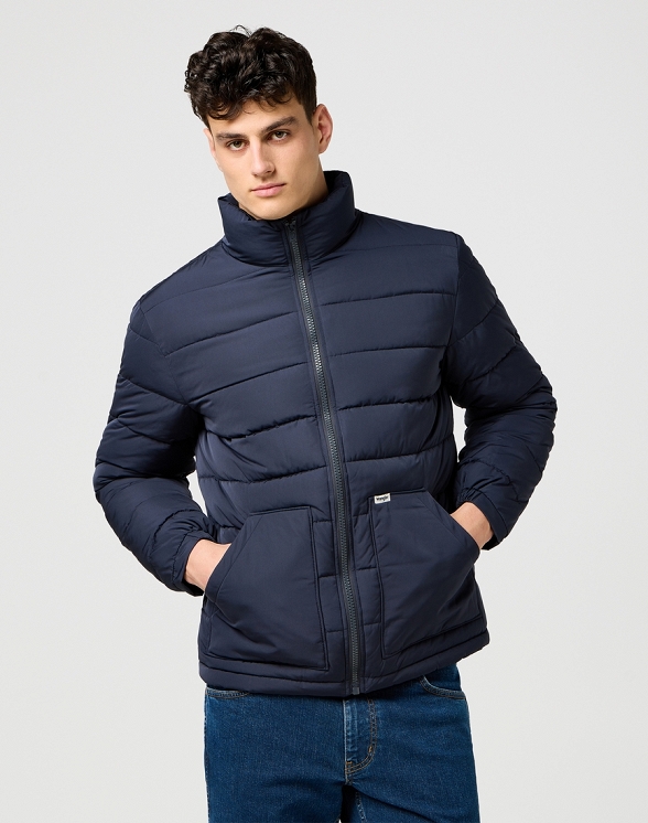Kurtka Męska Wrangler Winter Jacket Dark Navy 112371359 Kurtka Męska Wrangler Winter Jacket Dark Navy 112371359