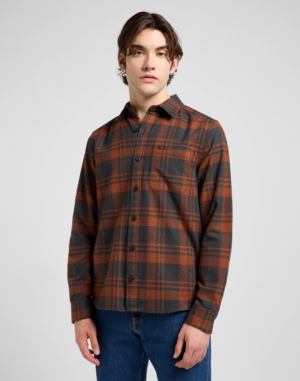 Koszula Męska Lee Leesure Shirt Copper Fields 112370560