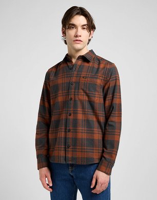 Koszula Męska Lee Leesure Shirt Copper Fields 112370560