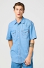 Koszula Męska Wrangler Ss Western Shirt Bright Light 112362375