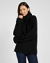 Sweter Damski Lee Wide Cuff Turtle Neck Unionall Black 112371056