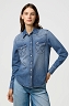 Koszula Damska Wrangler Heritage Shirt Light Hand 112373227