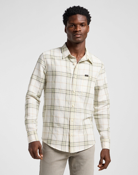 Koszula Męska Lee Leesure Shirt Sage 112363903