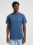 Koszulka Męska Lee Ss Relaxed Tee Orion Blue 112364530