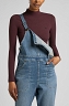 Koszulka Damska Lee Ribbed Ls High Neck Boysenberry L40HIP34