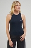 Koszulka Damska Lee Ribbed Tank Unionall Blk LQ60WKA76