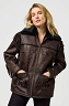 Kurtka Damska Wrangler Fringe Wrange Jacket Brown Leather 112371696