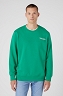 Bluza Męska Wrangler Graphic Crew Leprechaun Green W652I4G30